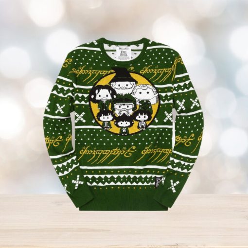 The Lord of the Rings Chibi Characters Holiday Sweater