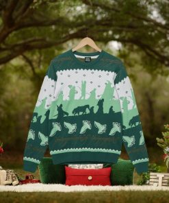 The Lord of the Rings Fellowship Silhouettes Holiday Sweater