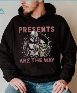 The Mandalorian Holiday Presents are the Way t shirt