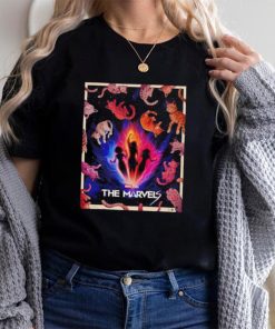 The Marvels cats poster shirt