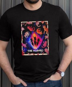 The Marvels cats poster shirt