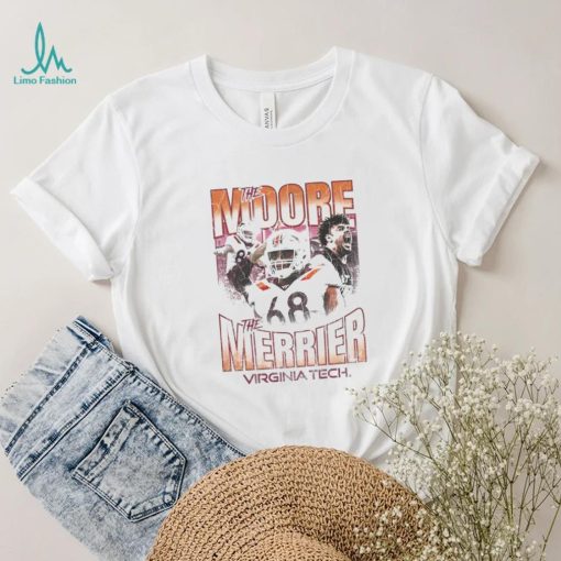 The Moore the Merrier Virginia Tech vintage shirt