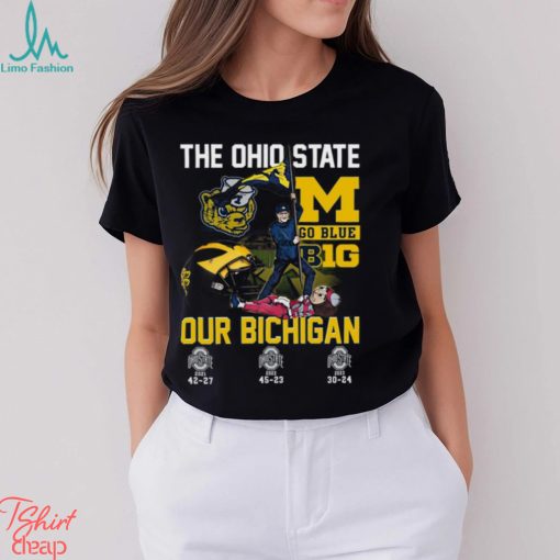 The Ohio State Go Blue B1G Our Bichigan T Shirt