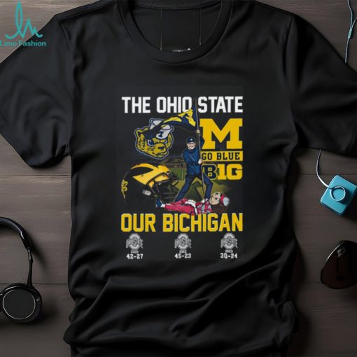 The Ohio State Go Blue B1G Our Bichigan T Shirt