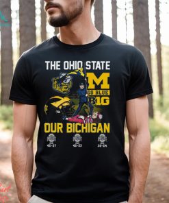 The Ohio State Go Blue B1G Our Bichigan T Shirt