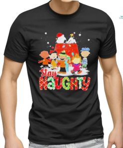 The Peanut Stay Naughty Christmas Shirt