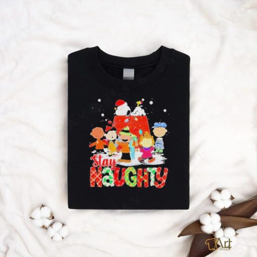 The Peanut Stay Naughty Christmas Shirt