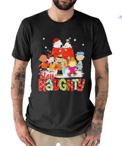 The Peanut Stay Naughty Christmas Shirt