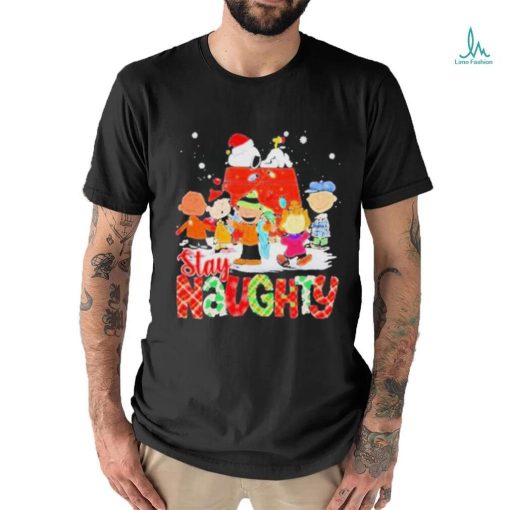 The Peanut Stay Naughty Christmas Shirt