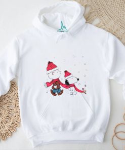 The Peanuts Snoopy Charlie WoodStock Christmas vibe shirt