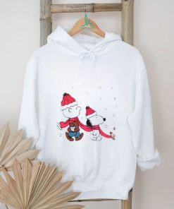 The Peanuts Snoopy Charlie WoodStock Christmas vibe shirt