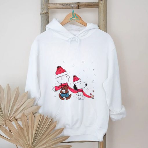 The Peanuts Snoopy Charlie WoodStock Christmas vibe shirt