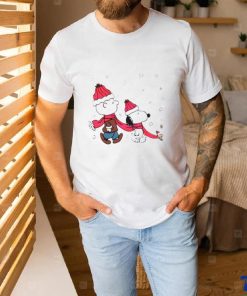 The Peanuts Snoopy Charlie WoodStock Christmas vibe shirt