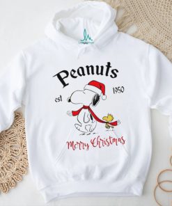 The Peanuts Snoopy est 1950 Merry Christmas shirt