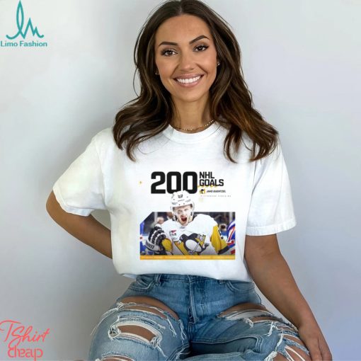 The Pittsburgh Penguins Jake Guentzel 200 NHL Goals Unisex T Shirt