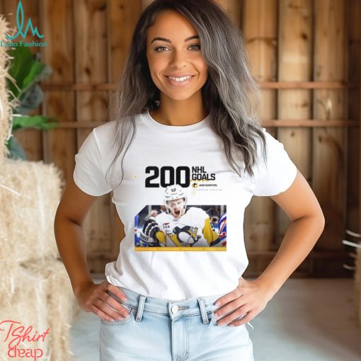 The Pittsburgh Penguins Jake Guentzel 200 NHL Goals Unisex T Shirt