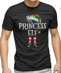 The Princess Elf Shirt Matching Family Funny Christmas Elf Shirt