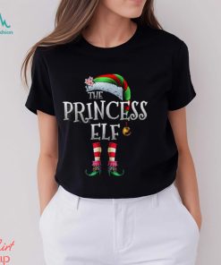 The Princess Elf Shirt Matching Family Funny Christmas Elf T Shirt