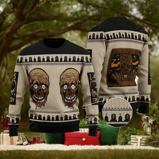 The Return of the Living Dead Knitted Christmas 3D Sweater For Men And Women