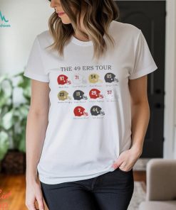 The San Francisco 49ers Tour 2023 Football Helmet Shirt, hoodie, sweater, long sleeve and tank top The San Francisco 49ers Tour 2023 Football Helmet Shirt