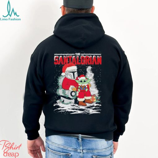 The Santalorian Baby Yoda Merry Christmas 2023 shirt