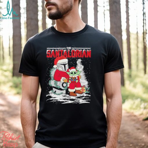 The Santalorian Baby Yoda Merry Christmas 2023 shirt