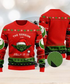 The Season To Be Jolly It Is Ugly Xmas Sweater Gift Holidays