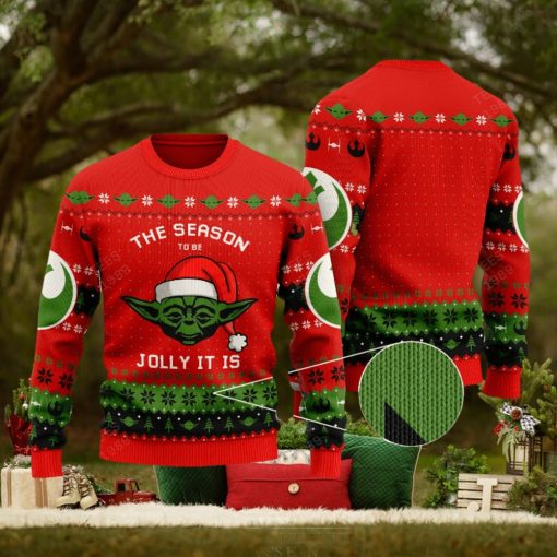 The Season To Be Jolly It Is Ugly Xmas Sweater Gift Holidays