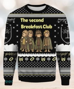 The Second Breakfast Club Meme The Lord Of The Rings Ugly Christmas Sweater