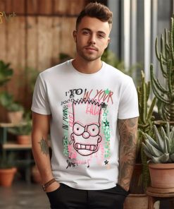 The Simpsons Freeze Max Unisex Polished Punk Bart Pullover Shirt