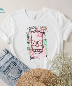 The Simpsons Freeze Max Unisex Polished Punk Bart Pullover Shirt