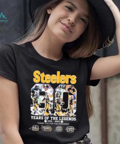 The Steelers Abbey Road 90 Years Of The Legends 1933 2023 Signatures Shirt