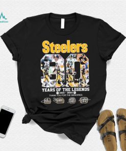 The Steelers Abbey Road 90 Years Of The Legends 1933 2023 Signatures Shirt