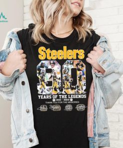 The Steelers Abbey Road 90 Years Of The Legends 1933 2023 Signatures Shirt