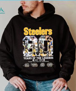 The Steelers Abbey Road 90 Years Of The Legends 1933 2023 Signatures Shirt