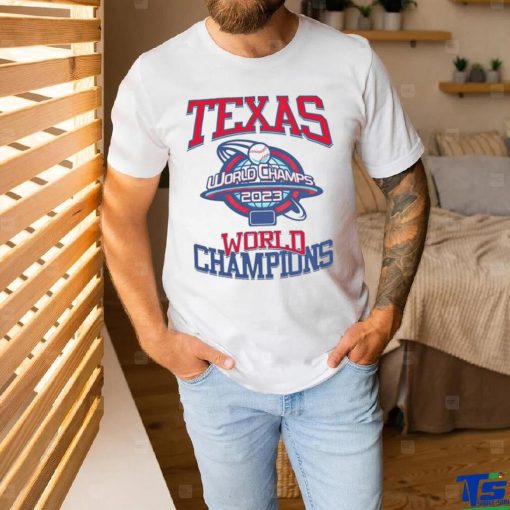 The Texas 2023 Champ Throwbacks World Champs shirt