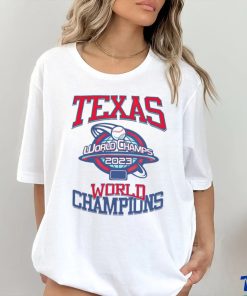 The Texas 2023 Champ Throwbacks World Champs shirt