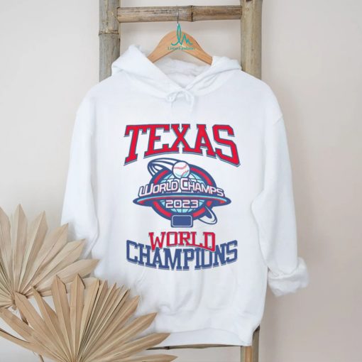 The Texas 2023 Champ Throwbacks World Champs shirt