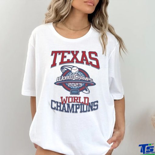 The Texas Rangers Champ Throwbacks World Champs 2023 Shirt