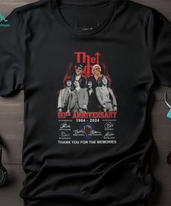 The Who 60th Anniversary 1964 – 2024 Thank You For The Memories T Shirt