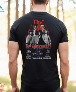 The Who 60th Anniversary 1964 – 2024 Thank You For The Memories T Shirt