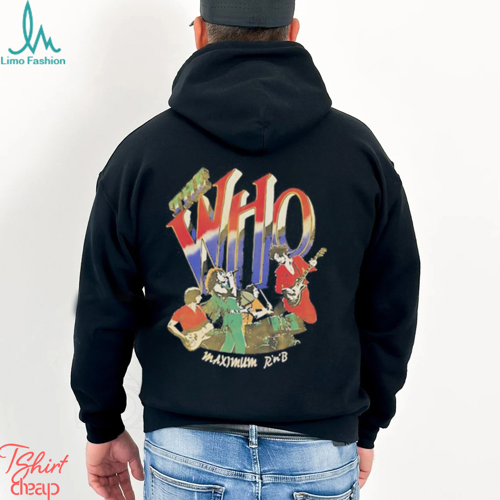 The Who Maximum RNB 2023 T Shirt The Who Maximum RNB 2023 T Shirt