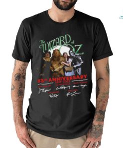 The Wizard Of Oz 83th Anniversary 1939 2022 Signature T Shirt