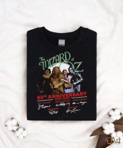 The Wizard Of Oz 83th Anniversary 1939 2022 Signature T Shirt