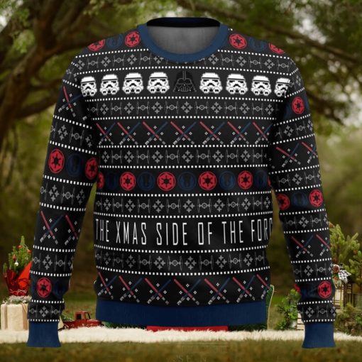 The Xmas Side Of The Force Star Wars Ugly Christmas Sweater