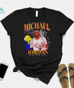 The greatest of all time Michael Jordan and Mr. Burns vintage shirt