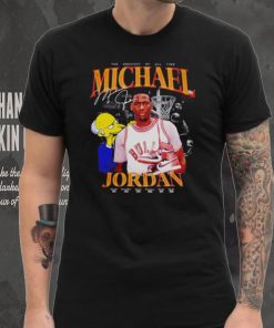 The greatest of all time Michael Jordan and Mr. Burns vintage shirt