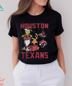 The grinch and dog houston texans Christmas 2023 T shirt