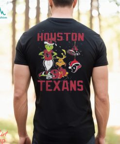 The grinch and dog houston texans Christmas 2023 T shirt