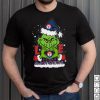 The grinch love heart Texas rangers football Christmas 2023 Shirt